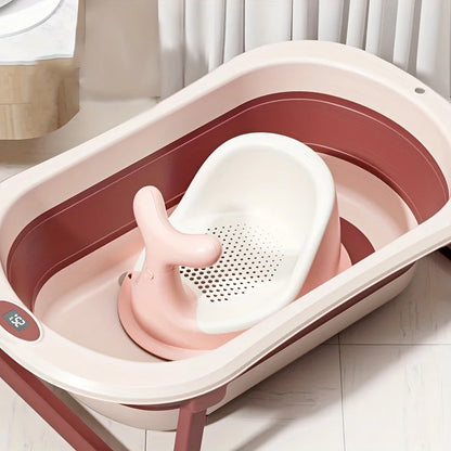 Non-Slip Silicone Baby Bath Bucket