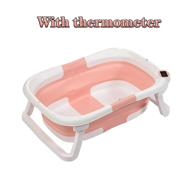 Non-Slip Silicone Baby Bath Bucket